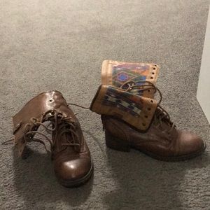 Steven madden tan boots